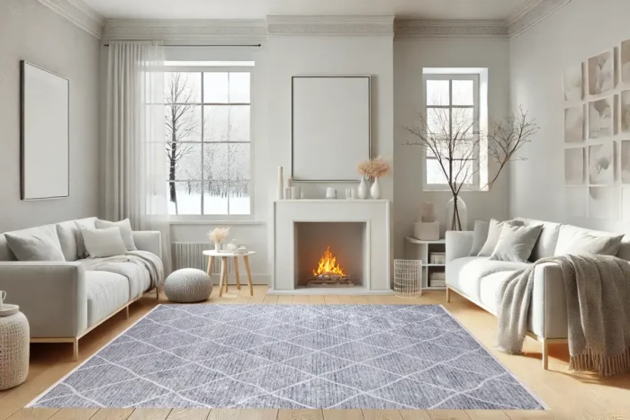 Modern Weave Washable Rug