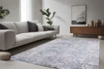 Silver Haze Washable Rug