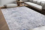 Silver Haze Washable Rug