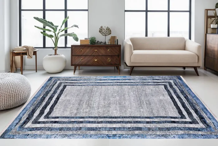 Ocean Stride Washable Rug