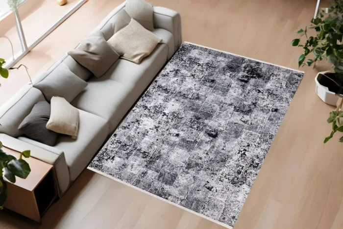 Urban Brickwork Washable Rug