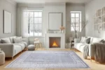 Silver Greco Washable Rug