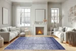 Indigo Mirage Washable Rug