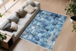 Oceanic Brickwork Washable Rug