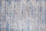 Calming Blue Tones Washable Rug