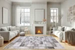 Patchwork Chic Area Washable Rug