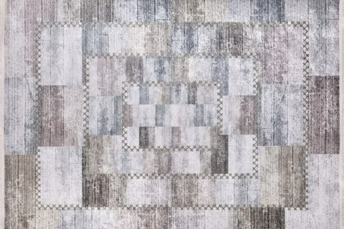 Patchwork Chic Area Washable Rug