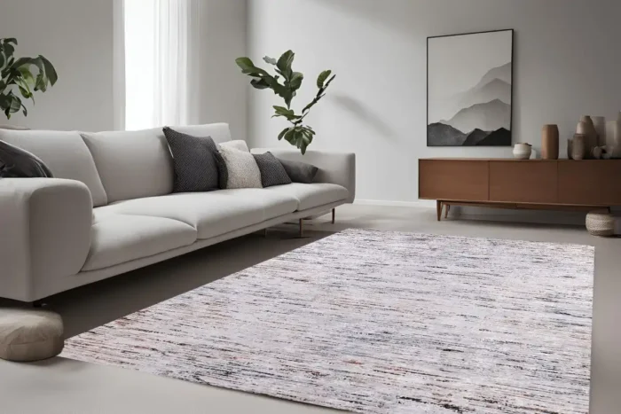 Modern Strata Washable Rug