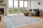 Serene Horizon Washable Rug