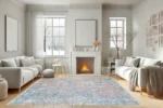 Serene Horizon Washable Rug