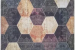 Mosaic Majesty Washable Rug