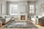 Prismatic Lattice Washable Rug