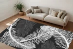 Feather Grace Washable Rug