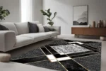 Monochrome Lux Washable Rug