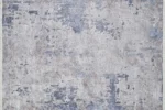 Serene Mist Abstract Washable Rug