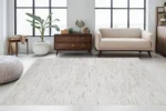 Minimalist Rainfall Washable Rug