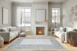 Ethereal Frames 2 Washable Rug