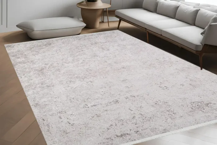 Snowfall Serenity Washable Rug