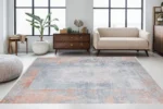 Sunset Mirages Washable Rug