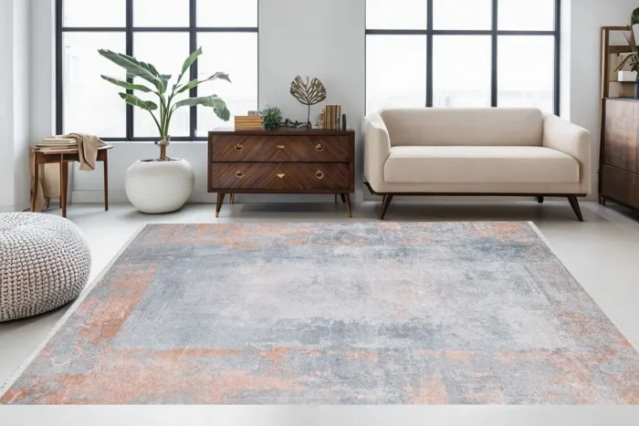 Sunset Mirages Washable Rug