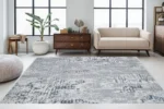 Pixel Storm Washable Rug