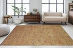 Golden Meadow Washable Rug