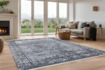 Ornate Border 2 Washable Rug