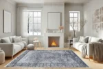 Ornate Border 2 Washable Rug