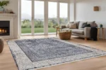 Ornate Border 3 Washable Rug