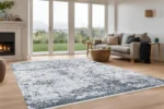 Ethereal Slate 1 Washable Rug