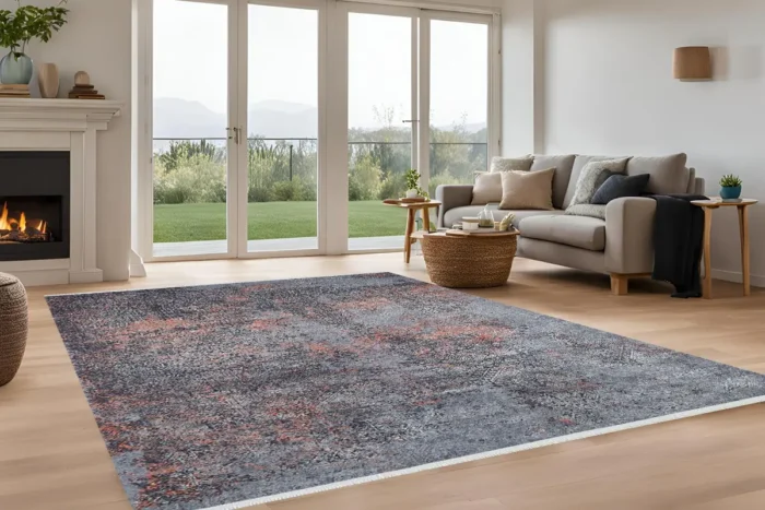 Ember Tides 1 Washable Rug