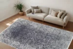 Midnight Bloom 1 Washable Rug