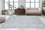 Textured Mosaic 1 Washable Rug