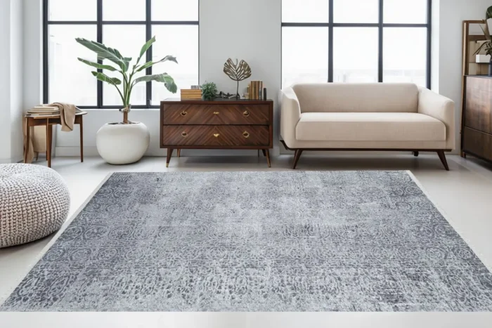 Serene Medallion 3 Washable Rug