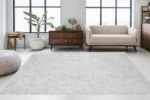 Textured Mosaic 3 Washable Rug