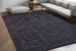 Nebula Lattice 1 Washable Rug