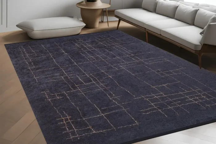 Nebula Lattice 1 Washable Rug