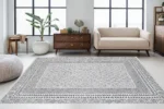 Ivory Garden 1 Washable Rug