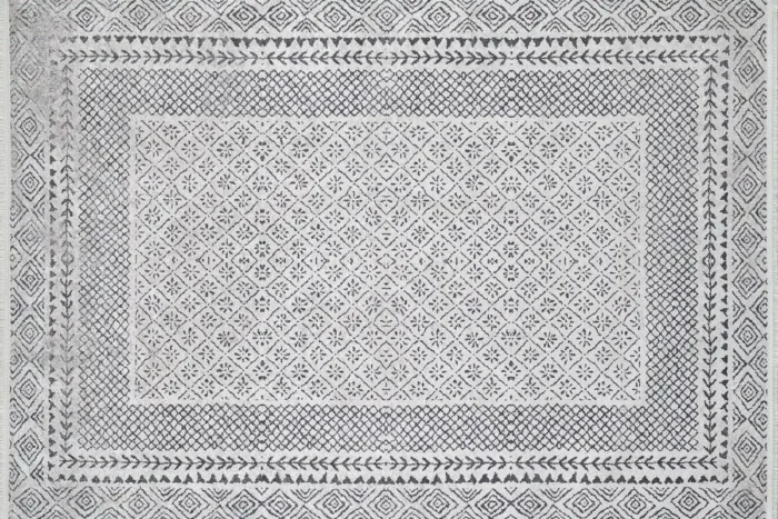 Ivory Garden 1 Washable Rug