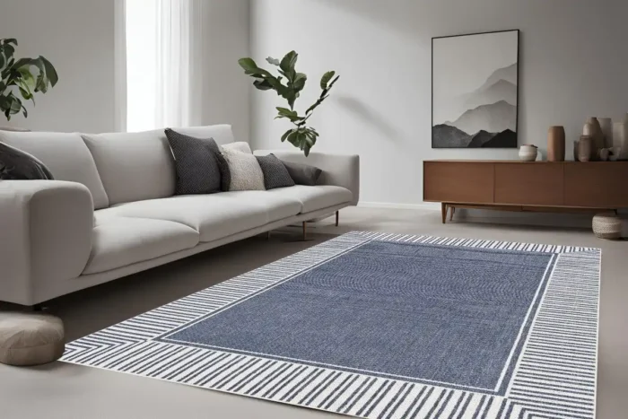 Linear Harmony 2 Washable Rug