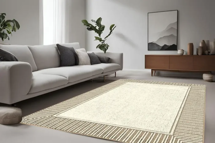 Linear Harmony 3 Washable Rug