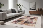 Patchwork Charm Washable Rug