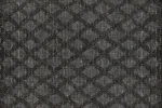 Lattice Noir Washable Rug