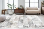 Geo Textures 2 Washable Rug