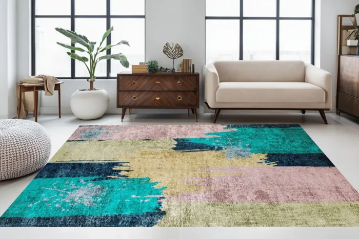 Canvas Symphony Washable Rug